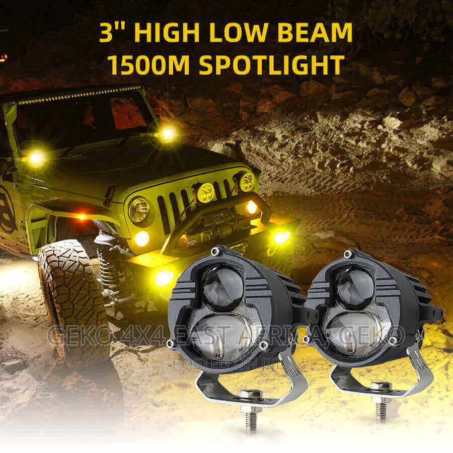 3 Inch Dual Color Eagle Eye Projector Pod Light, Hi And Low