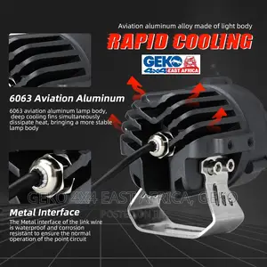 3 Inch Dual Color Eagle Eye Projector Pod Light, Hi And Low