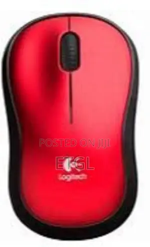 .Original Logitech M185 Wireless Mouse Maroon