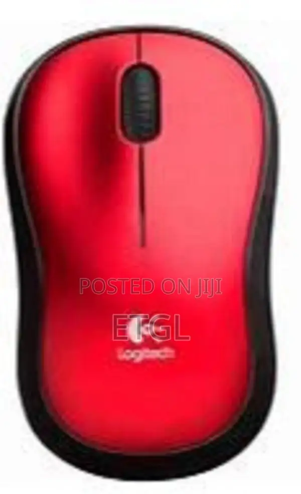 .Original Logitech M185 Wireless Mouse Maroon