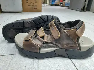 Caterpillar Men Leather Open Shoes
