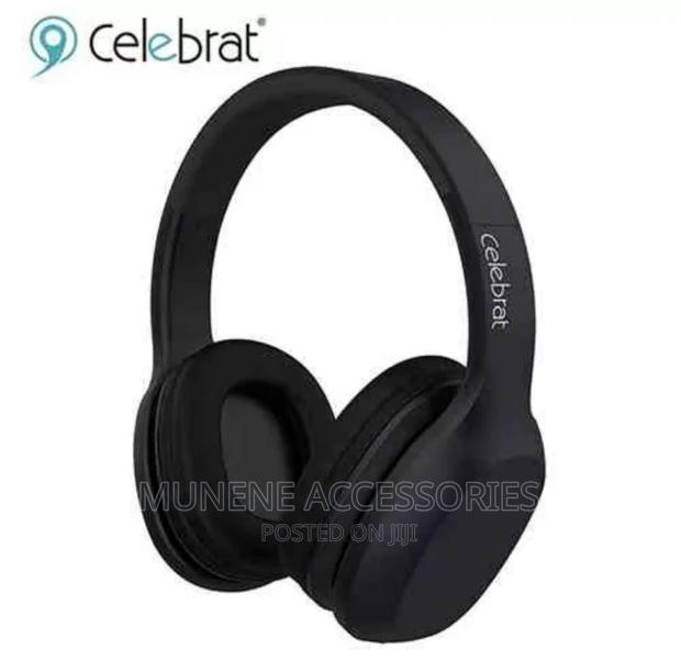Celebrat A18 Wireless Wit Mic Extra Bass Bluetooth Headphone - thumbnail 2