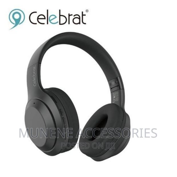Celebrat A27 Wireless Mic Extra Bass Bluetooth Headphone - thumbnail 2