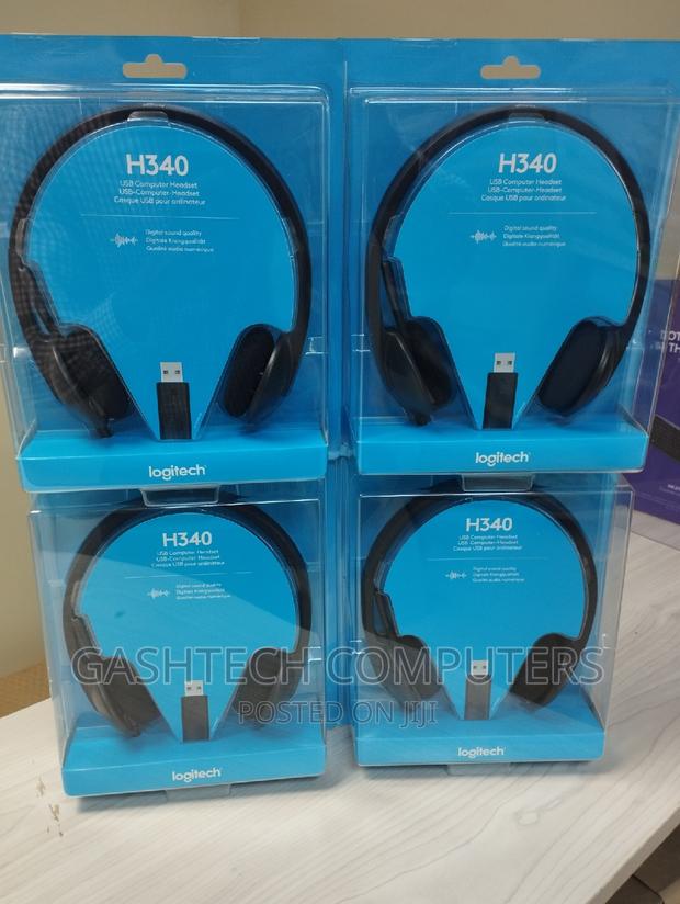 Logitech USB Headset H340, Stereo, USB Headset for Windows A