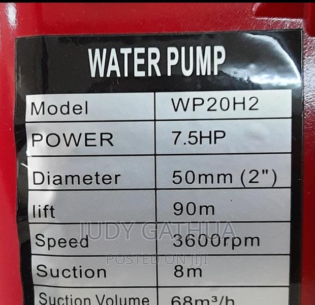 Kato Japan High Pressure Water Pump - thumbnail 2