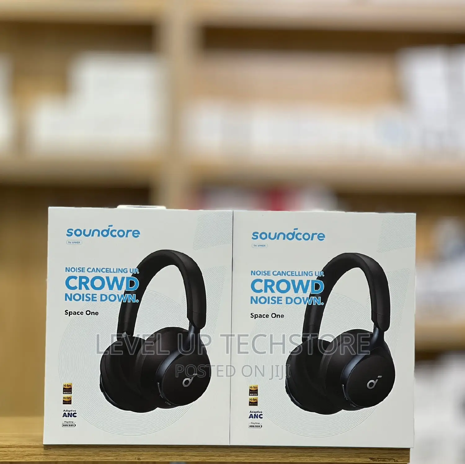 Soundcore by Anker - Space One Hi-Res Anc Headphones - New