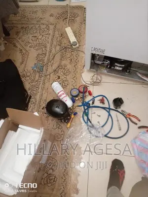 Freezer Gas Refilling and Compressor Change