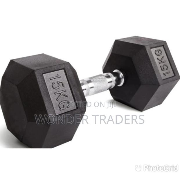 15kg Dumbbell Hexgon - thumbnail 2