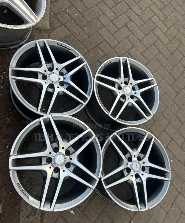 Original Mercedes Benz AMG 18 Inch Rims Set