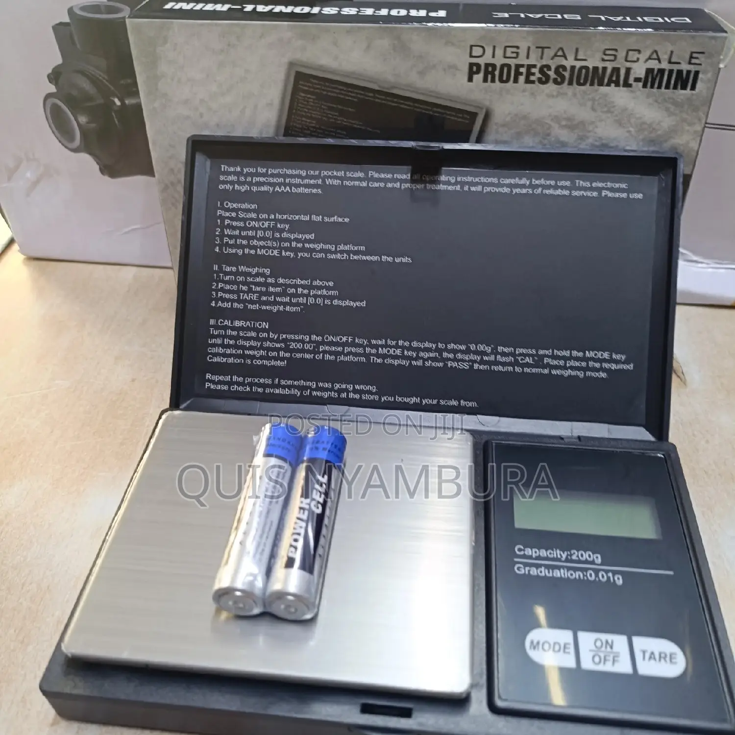 Digital Pocket Scale