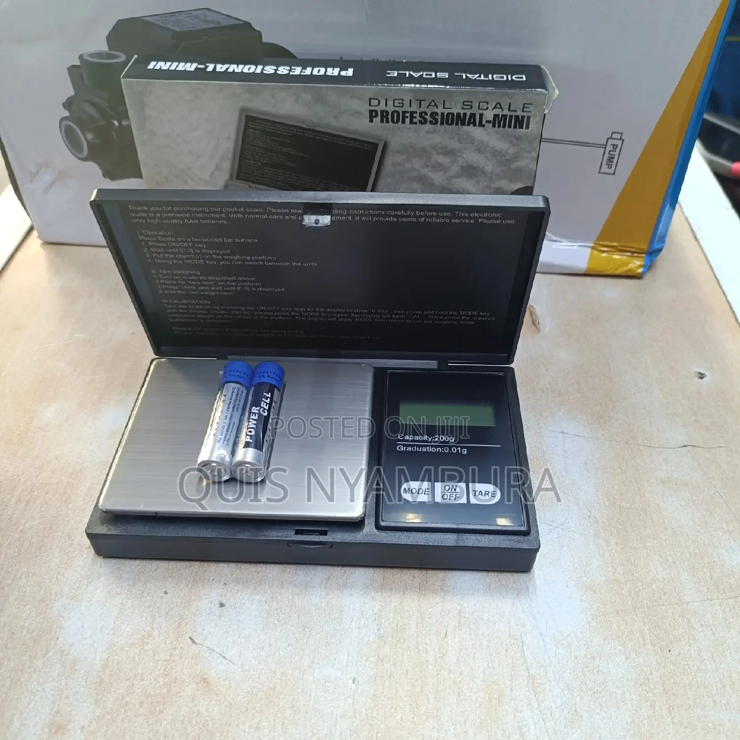 Digital Pocket Scale/ Digital Pocket Scale .