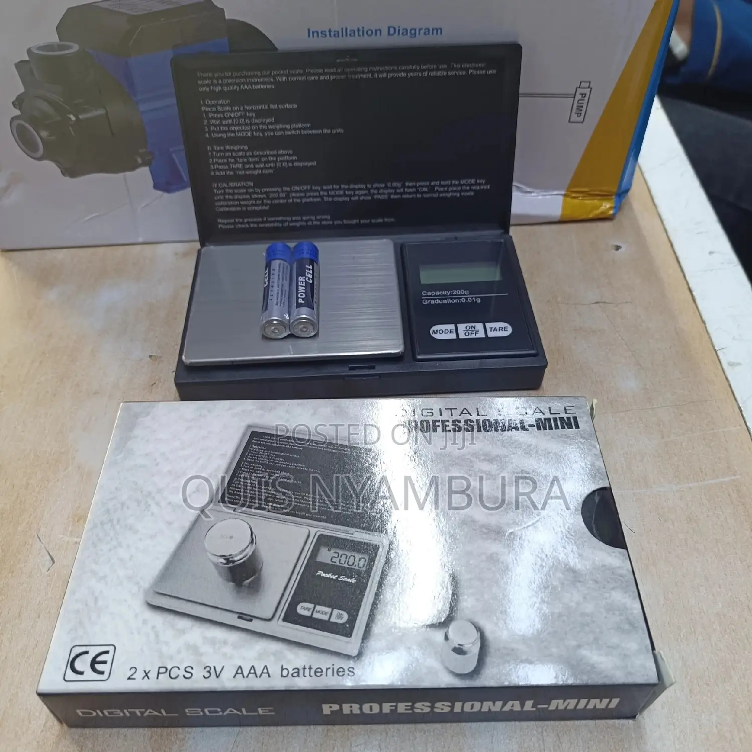 Digital Pocket Scale/ Digital Pocket Scale. 500g