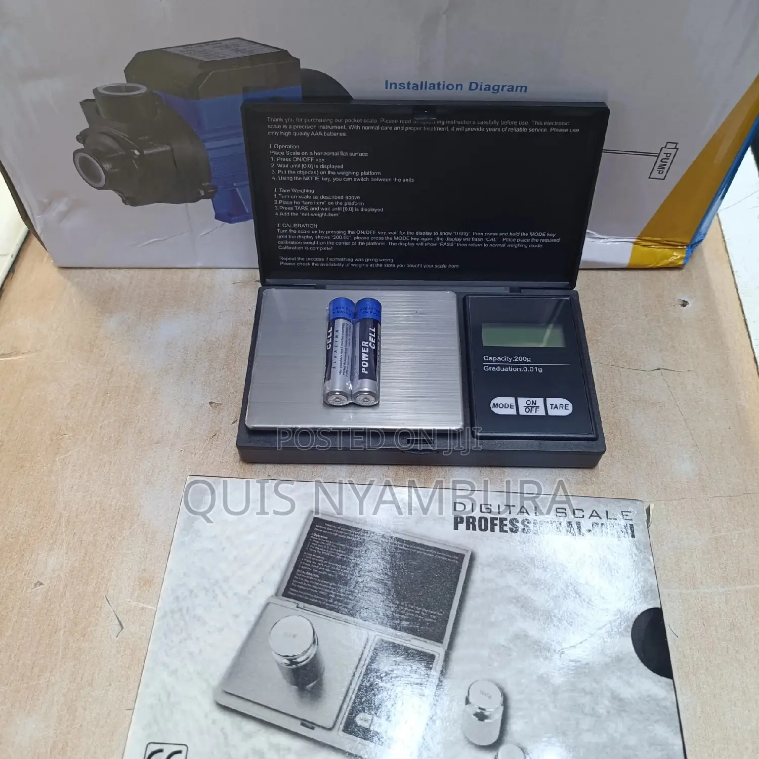 Digital Pocket Scale/ Digital Pocket Scale. 500g