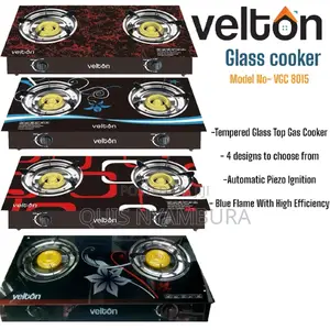 Gas Cooker/ Glass Top Gas Cooker