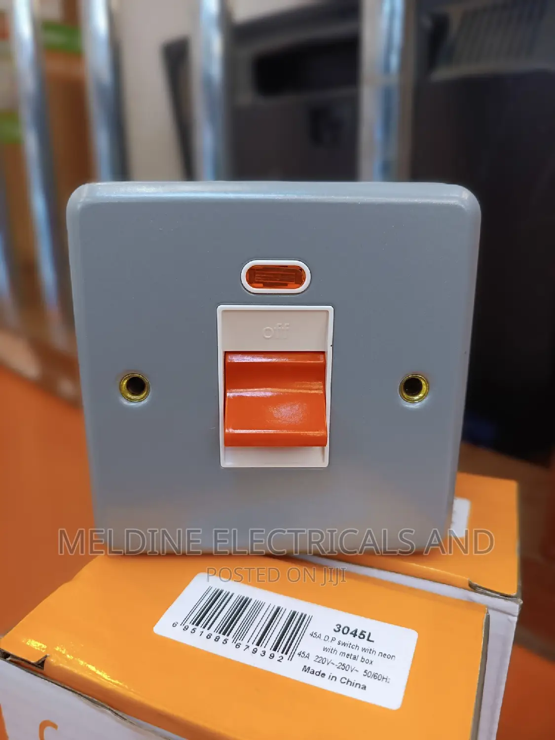 Metallic Switch 45A D.P Switch