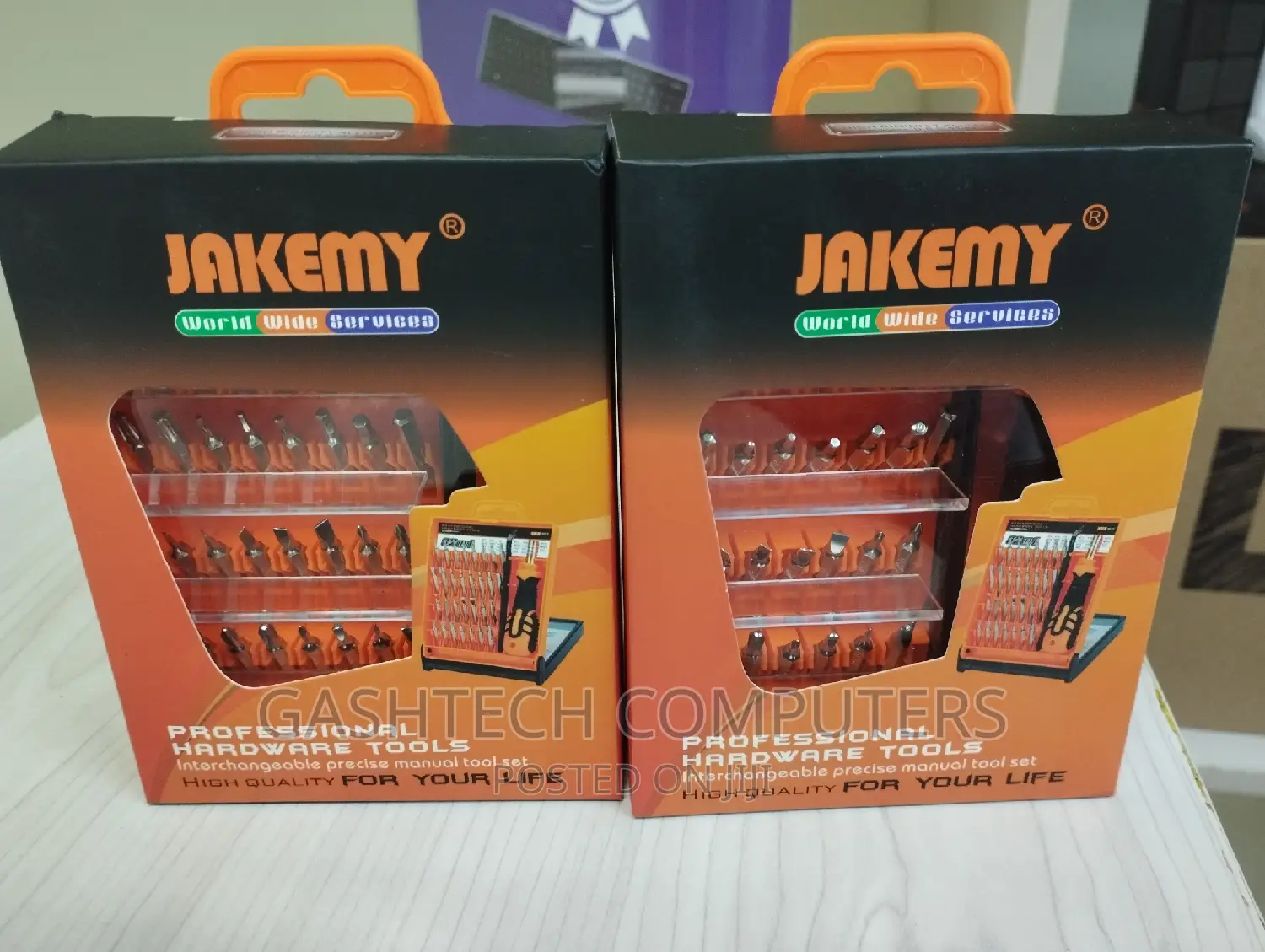 JAKEMY JM-8100 32 in 1 Screwdriver Repair Open Tools Set