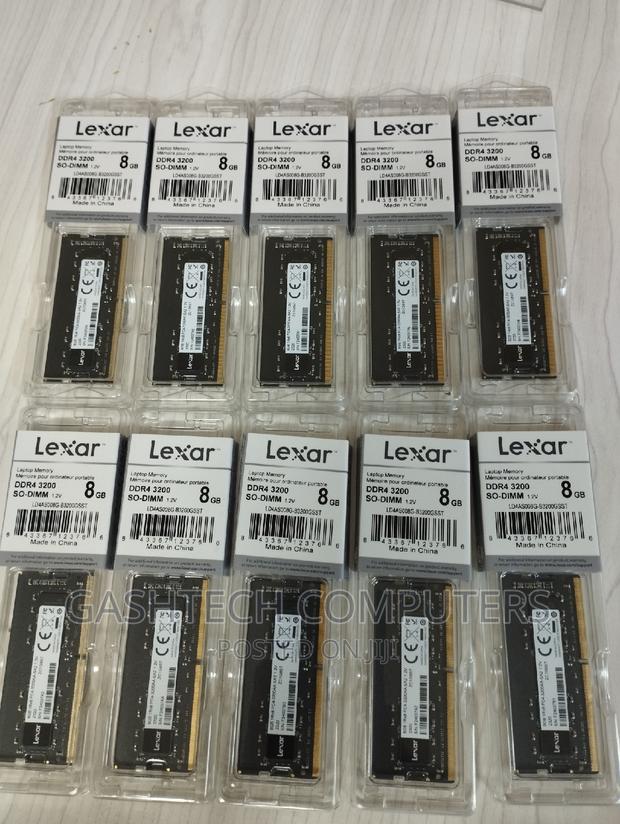 Lexar DDR4 8GB 2666 Laptop RAM - main view