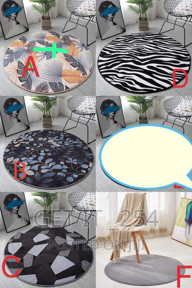 Patterned Round Carpets 80cm*80cm