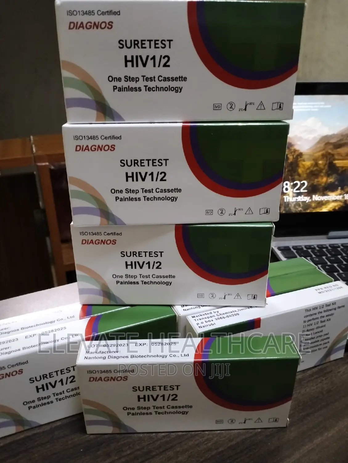 Sure Test HIV 1/2 Test Cassette