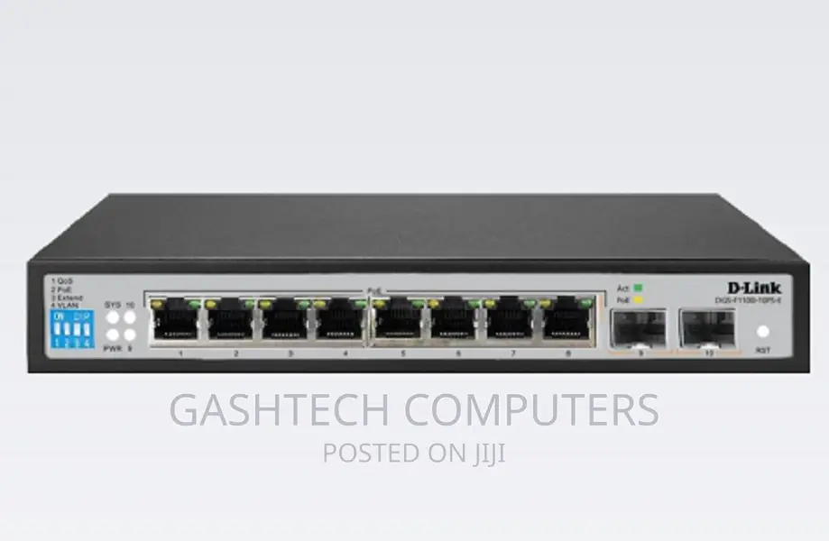 ''d-link 8 Switch+2 SFP Ports-port Poe Gigabit Smart Managed in Nairobi ...