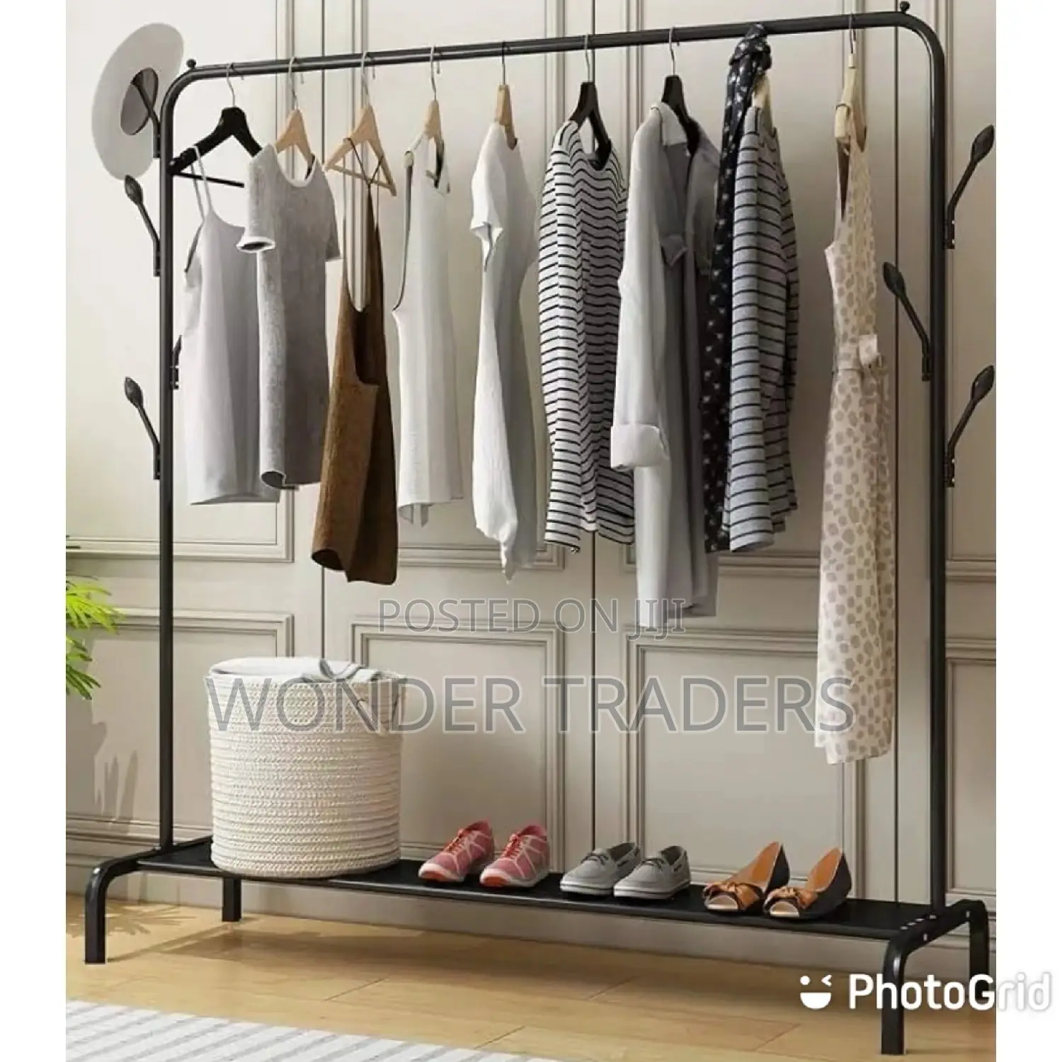 Multi Purpose Floors Standing Coat Hanger