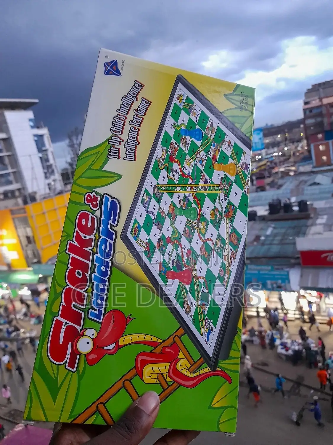 All Ages Snaker and Ladders Board Game