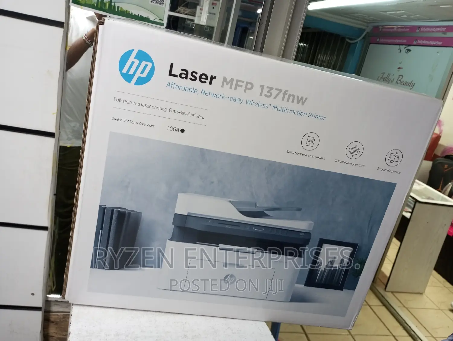 Hp Laserjet Mfp Monoprinter 137fnw/ 137fnw Laser Printer