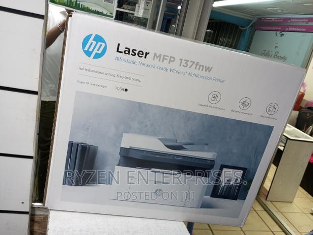 Hp Laserjet Mfp Monoprinter 137fnw/ 137fnw Laser Printer