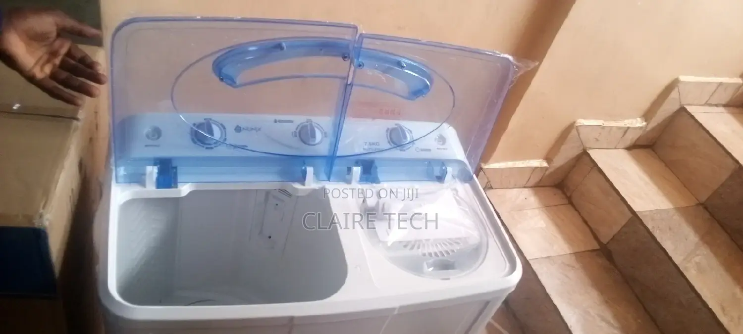 Nunix Washing Machine 7.5kg Twin Tub Top Loader