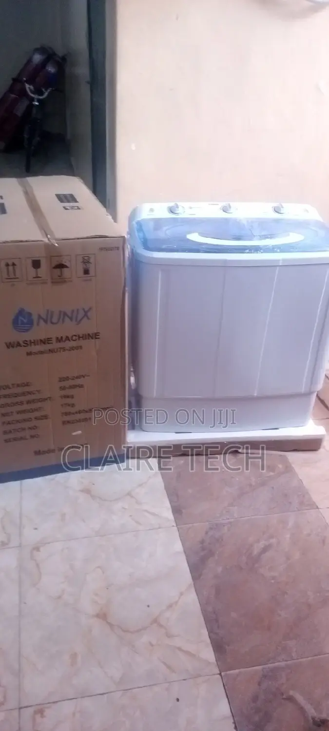 Washing Machine!Nunix 7.5 Twin Tub Top Loader