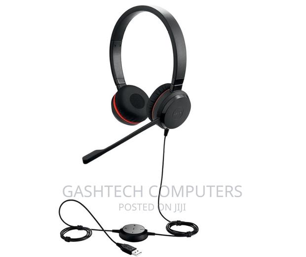 Jabra Evolve 30 II MS Stereo Wired Headset/Music Headphones