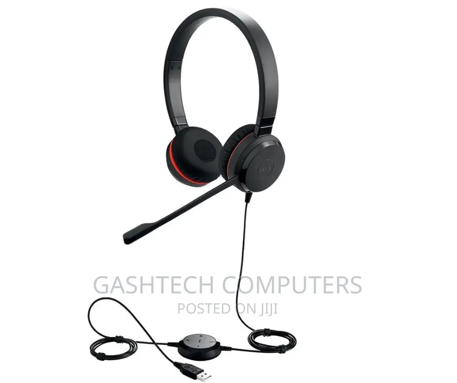 Jabra Evolve 30 II MS Stereo Wired Headset/Music Headphones
