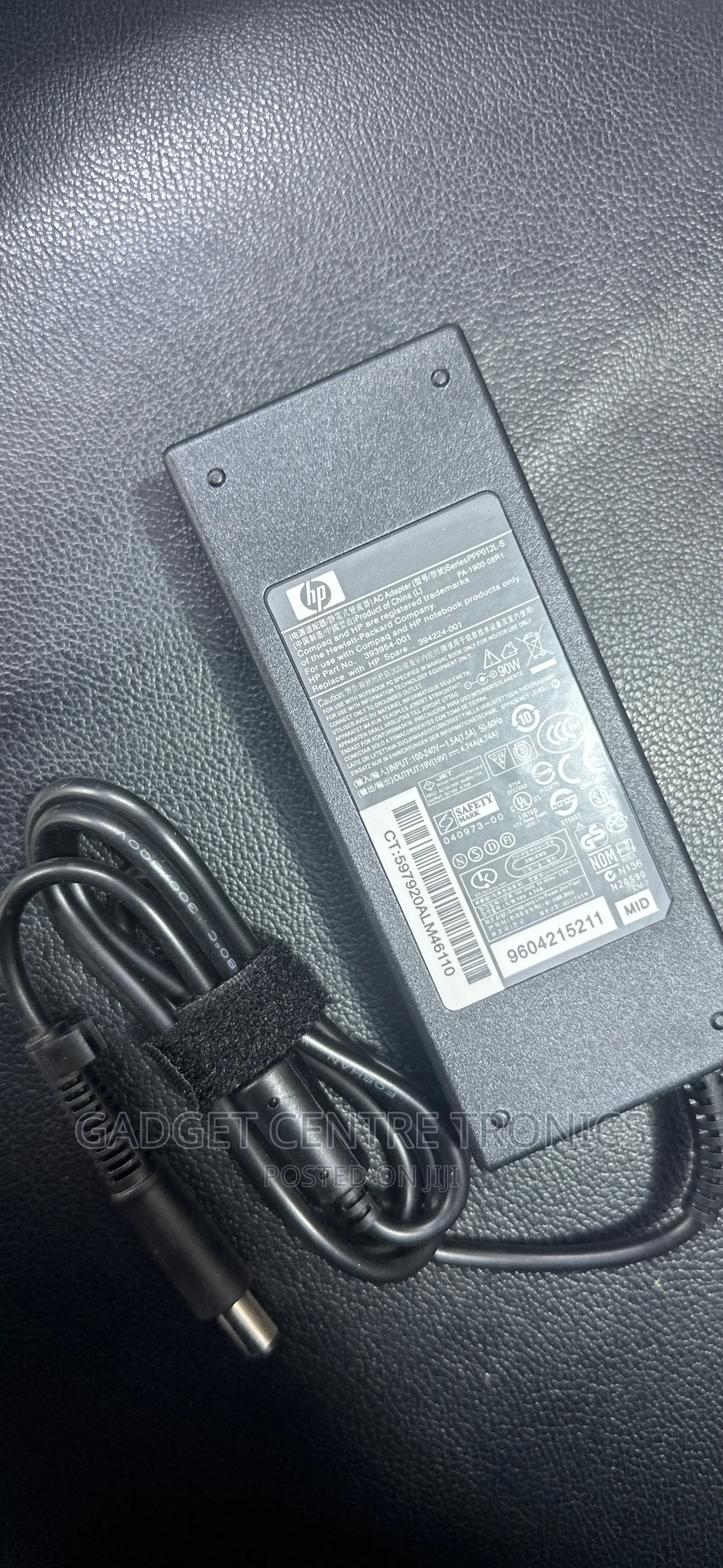 Hp Laptop Adaptar 19v Big Pin