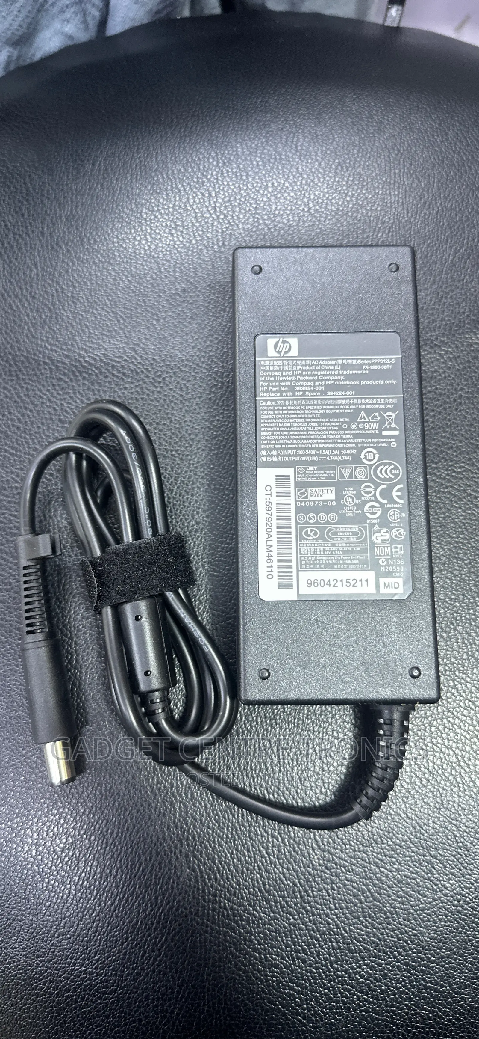 Hp Laptop Adaptar 19v Big Pin