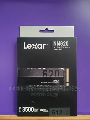 Lexar Lnm620 Internal Ssd M.2 Pcie Gen 3*4 Nvme 2280 - 512gb