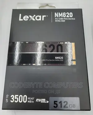 512gb Lexar Nm620 M.2 2280 Nvme Pcie Gen3x4 Ssd