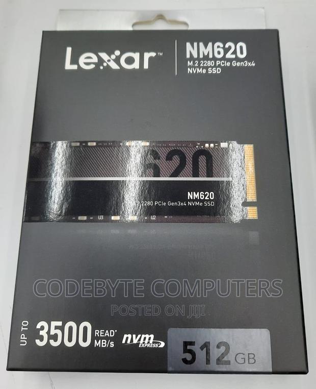 512gb Lexar Nm620 M.2 2280 Nvme Pcie Gen3x4 Ssd