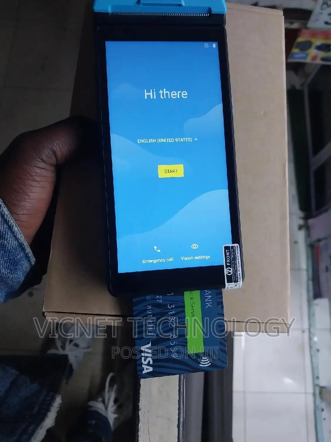 Banking Systems, Fingerprint Android Pos Machine