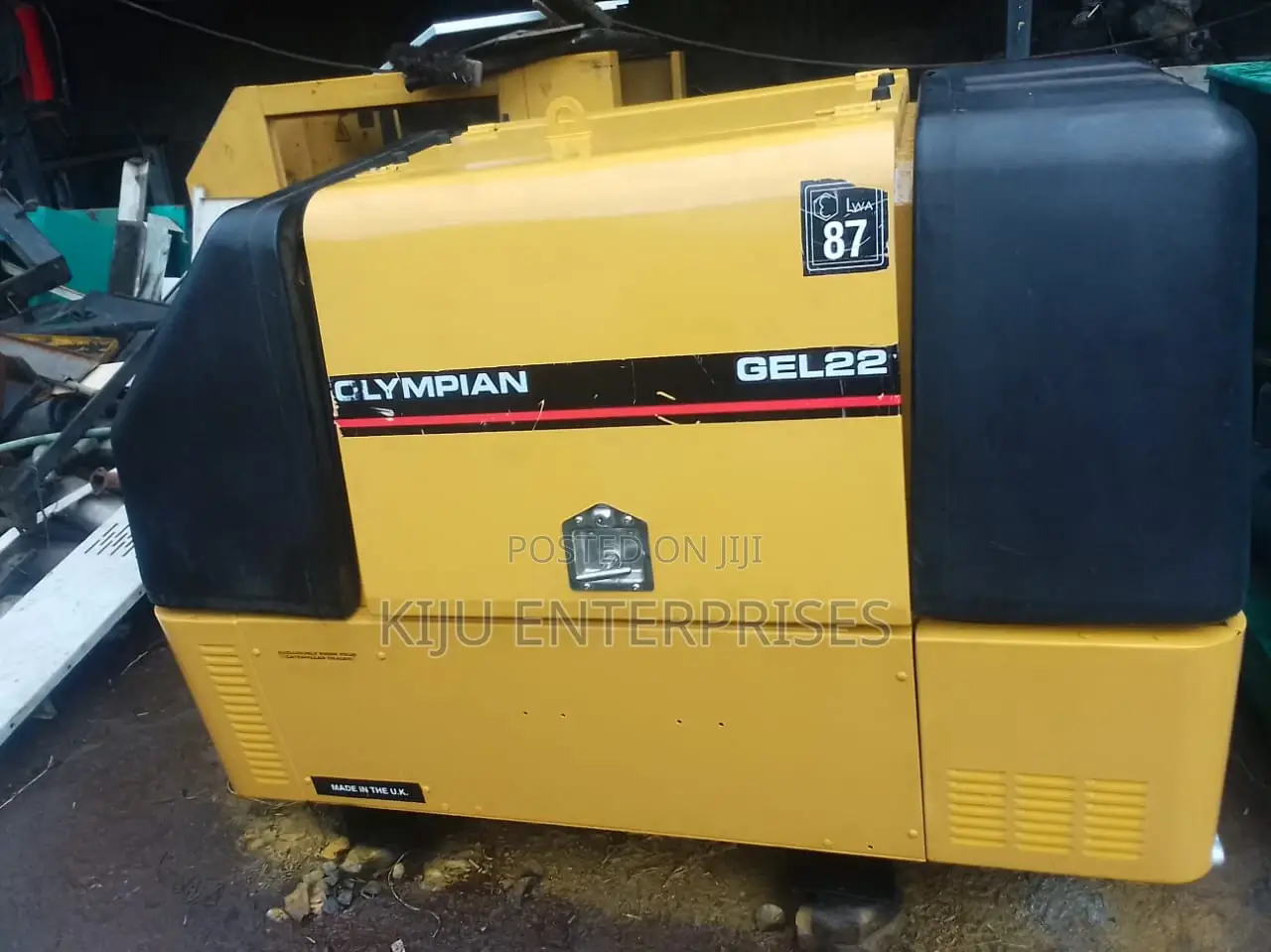 Lister Petter 22kva Ex Uk Generator Slightly Used