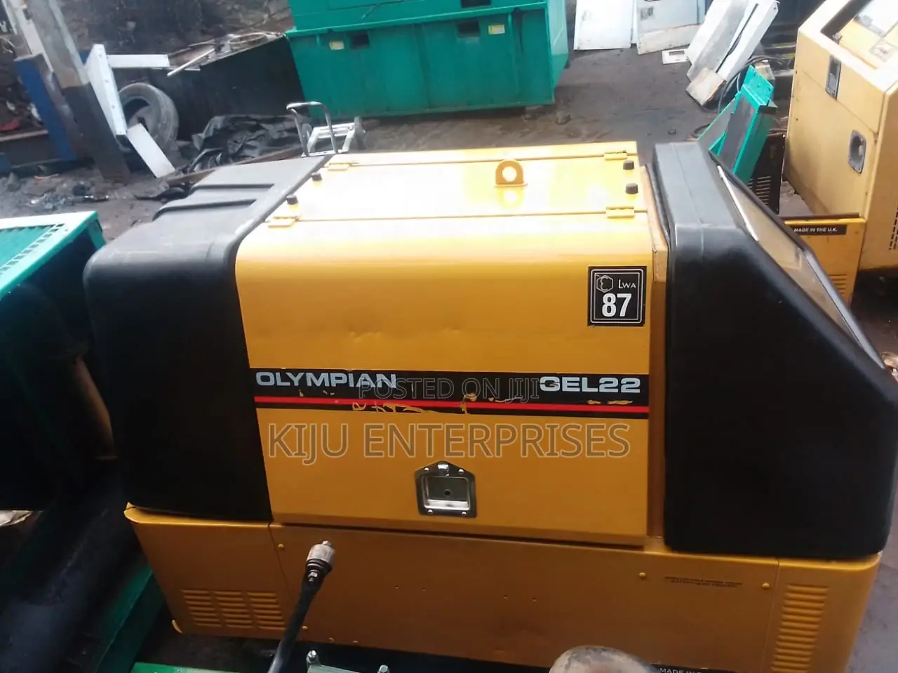 Lister Petter 22kva Ex Uk Generator Slightly Used