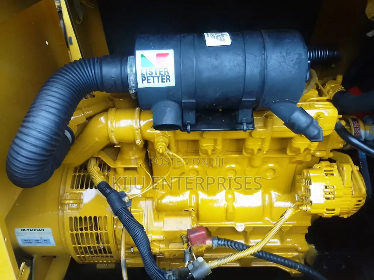 Lister Petter 22kva Ex Uk Generator Slightly Used