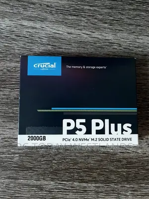 Crucial P5 Plus 2TB Internal SSD M.2 Nvme Pcie Gen 4 X4