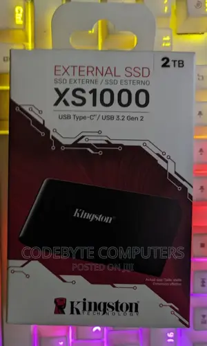 Kingston XS1000 External SSD USB 3.2 Gen 2 2TB