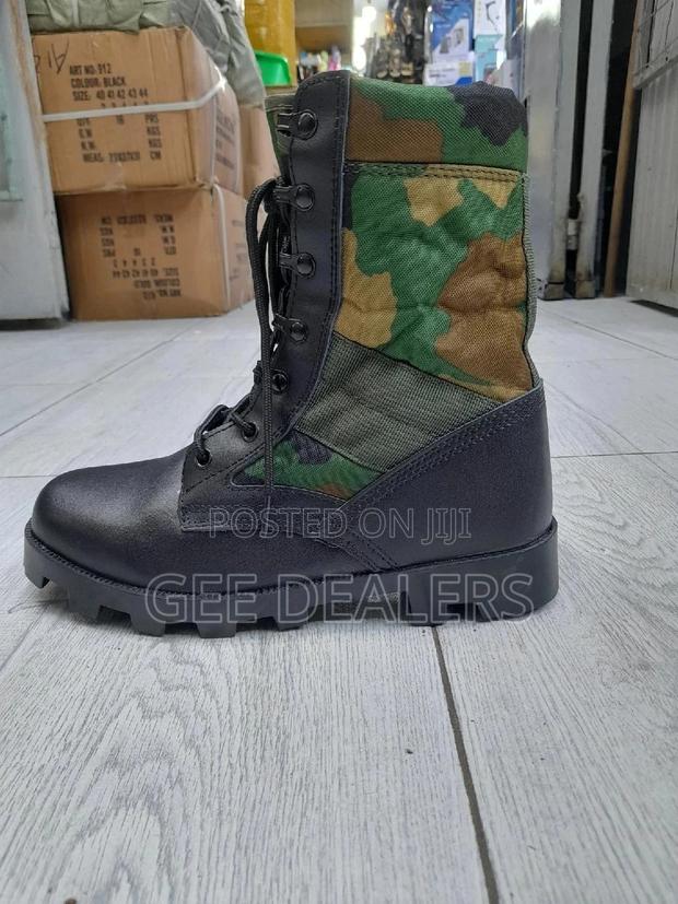 Black / Camouflage Siwar Boots - thumbnail 2
