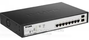 ''d-link 8 Switch+2 SFP Ports-port Poe Gigabit Smart Managed