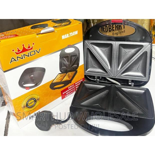 2 Slot Sandwich Maker Annov - main view