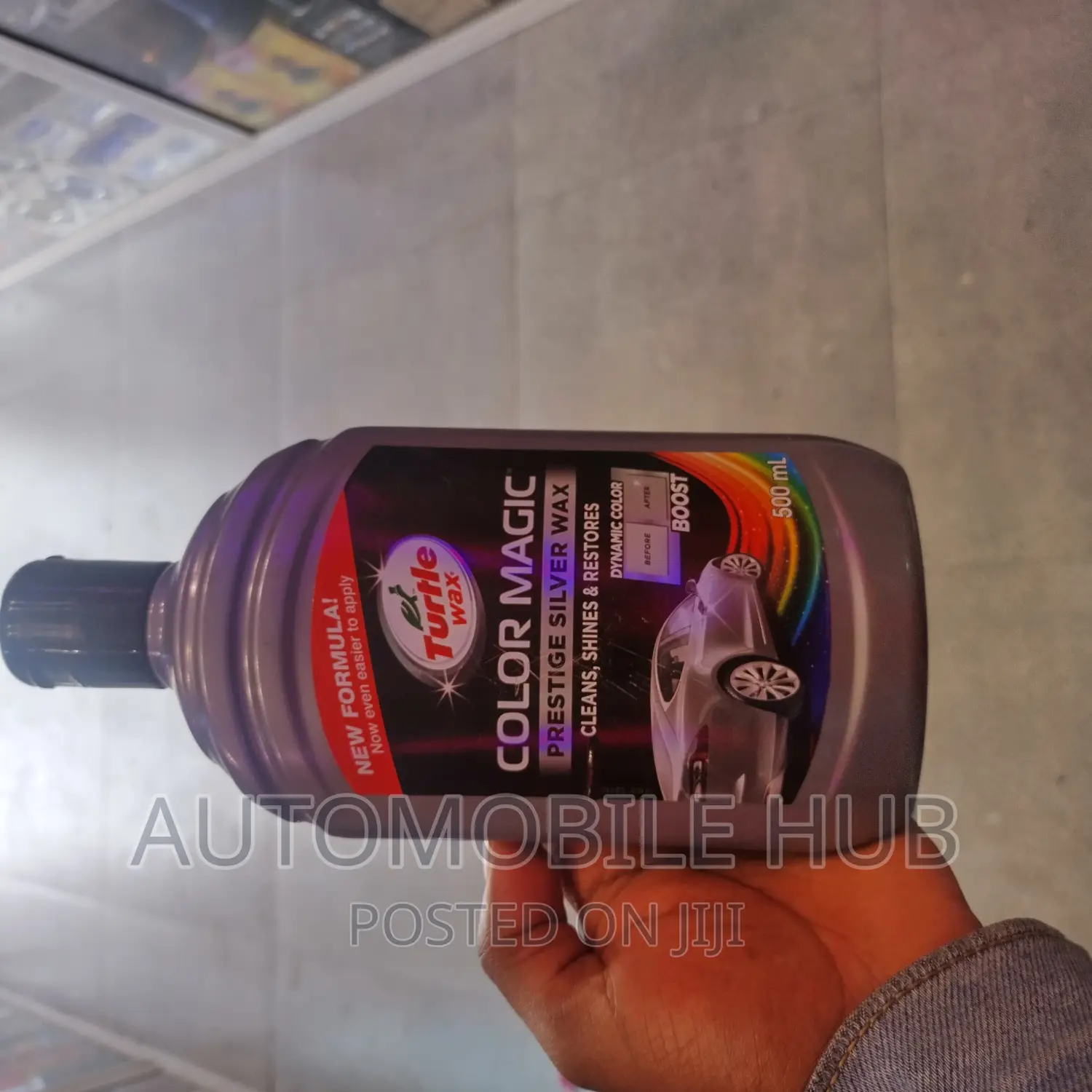 Silver Color Magic Cleans Shinew and Protects
