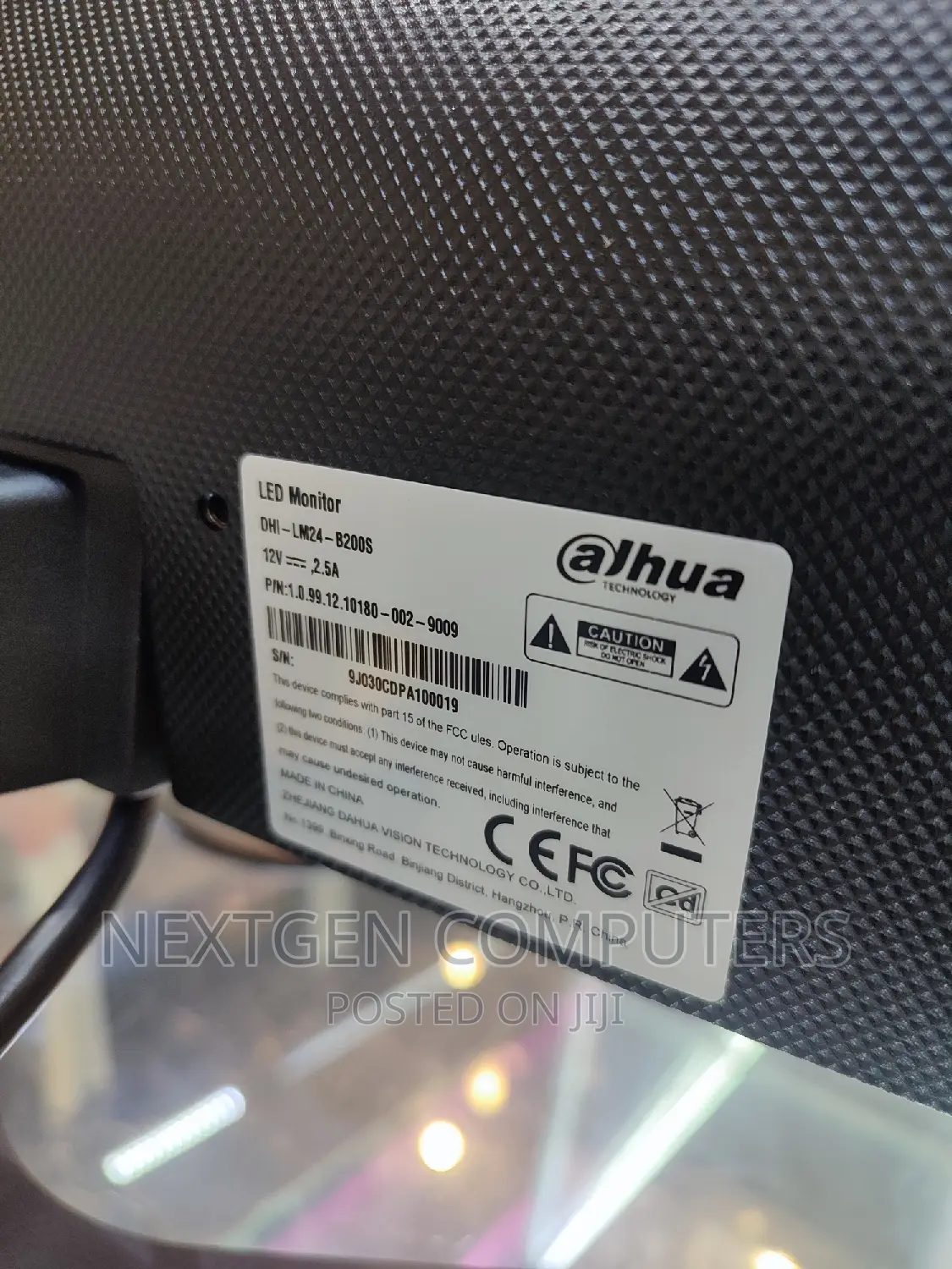 Dahua B200s 24 Inch FHD (1080p) Frameless 100hz Monitor