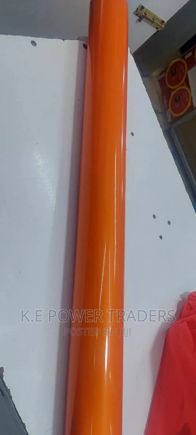 Reflective Orange Vinyl Sticker