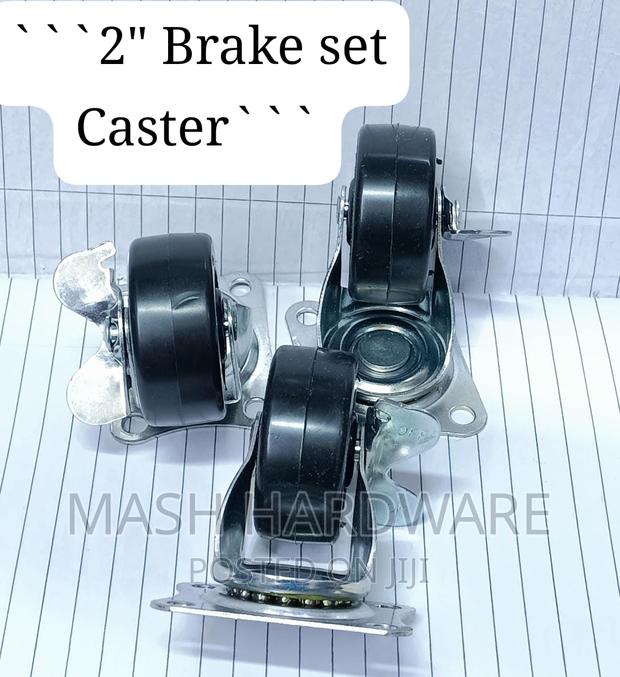 2" Brakeset Casters - main view